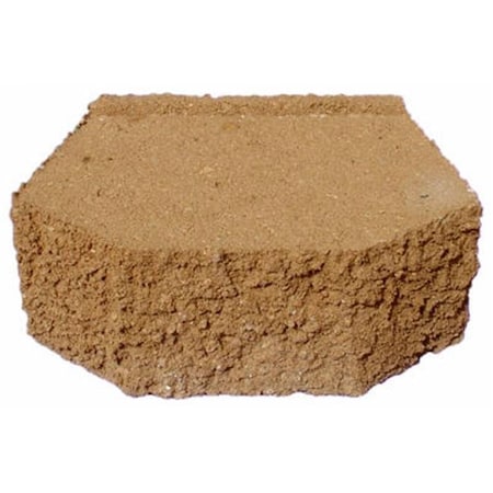 Oldcastle Oldcastle 178307 12 in. Castlewall Block - Tan 126 Pieces 178307